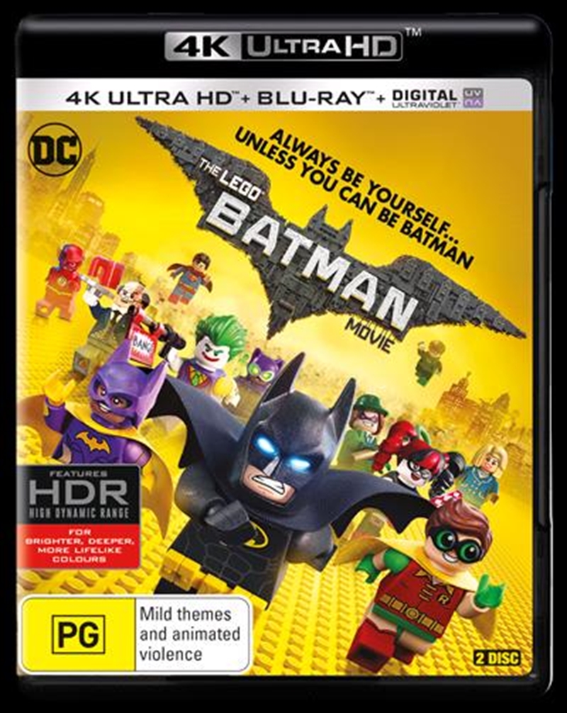 LEGO Batman Movie  Blu-ray + UHD + UV, The/Product Detail/Animated