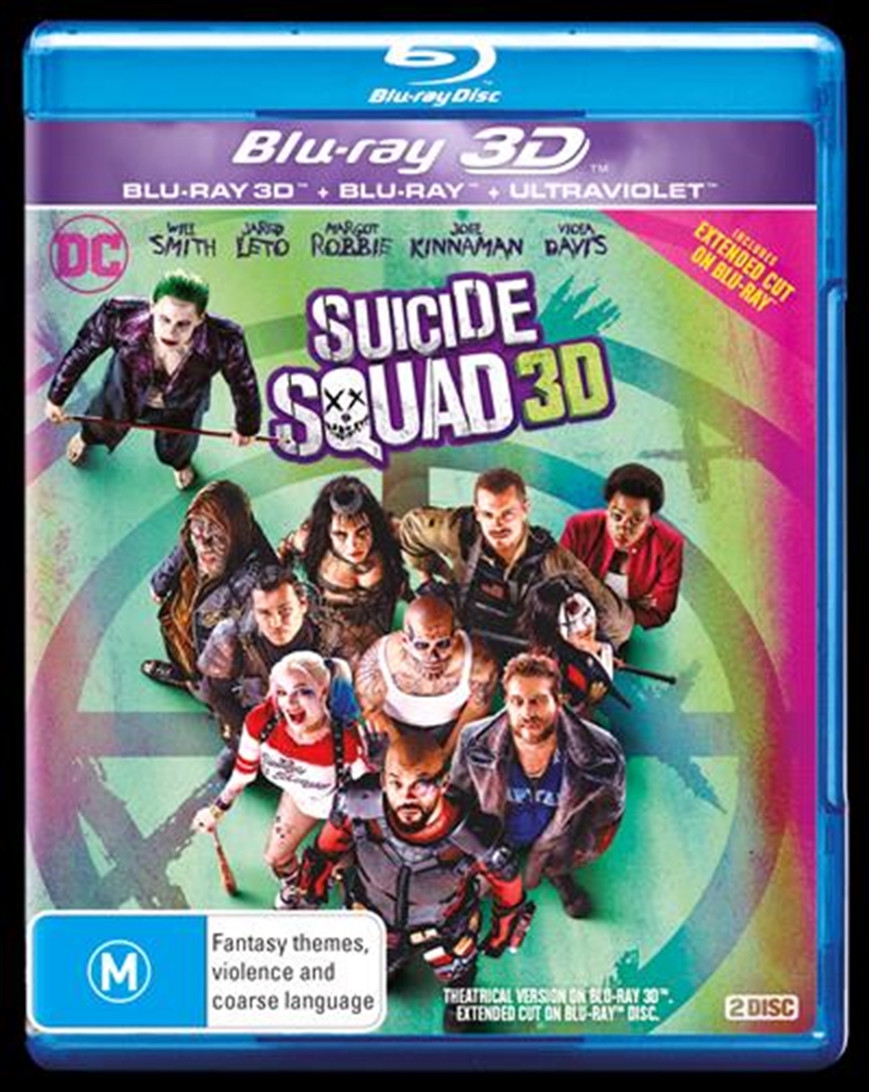 Suicide Squad  3D + 2D Blu-ray + UV/Product Detail/Action