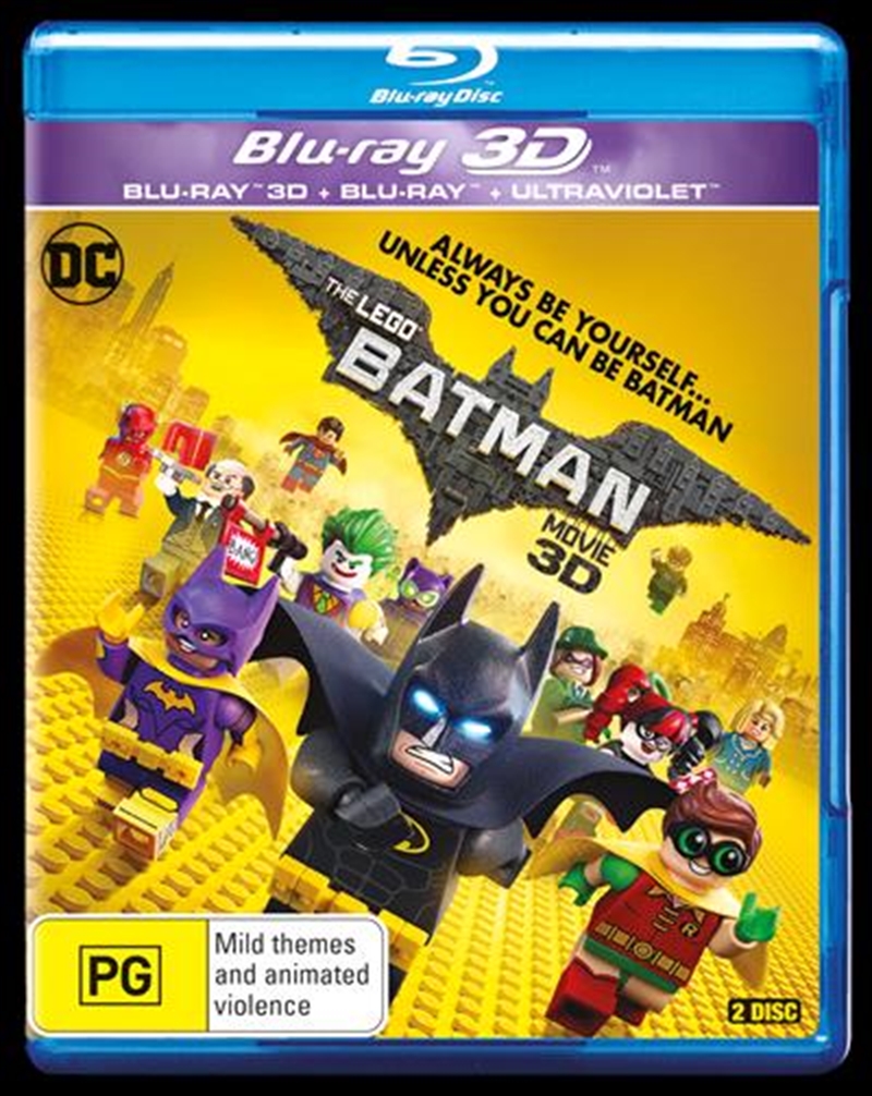 LEGO Batman Movie  3D + 2D Blu-ray + UV, The/Product Detail/Animated