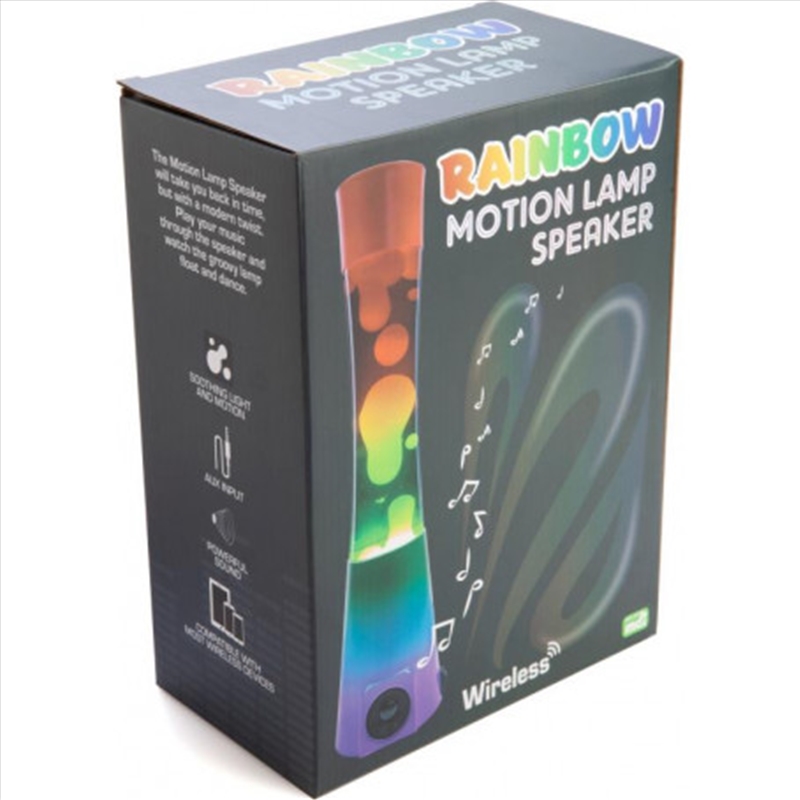 Rainbow Motion Speaker Lamp/Product Detail/Lava & Glitter Lamps
