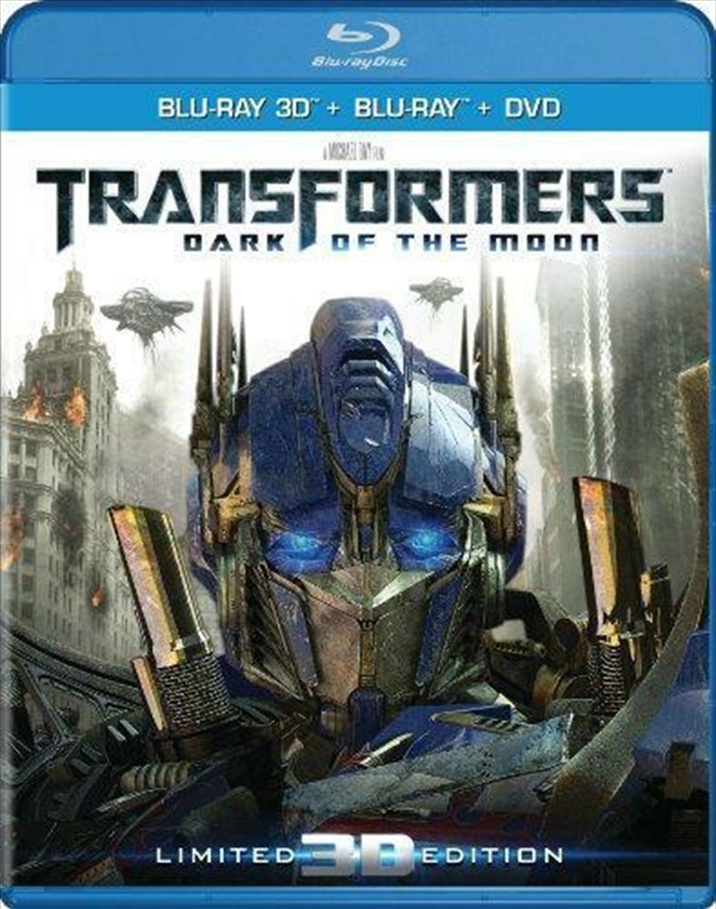 Transformers - Dark Of The Moon Blu-ray 3D/Product Detail/Action