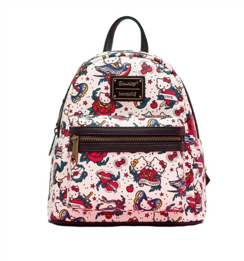 Loungefly Hello Kitty - Tattoo Art US Exclusive Mini Backpack [RS]/Product Detail/Bags