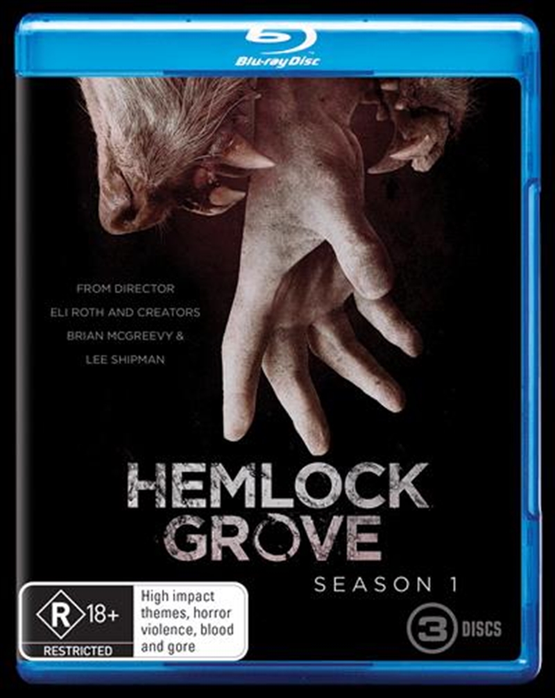 Buy Hemlock Grove Season on Blu-ray Sanity Online