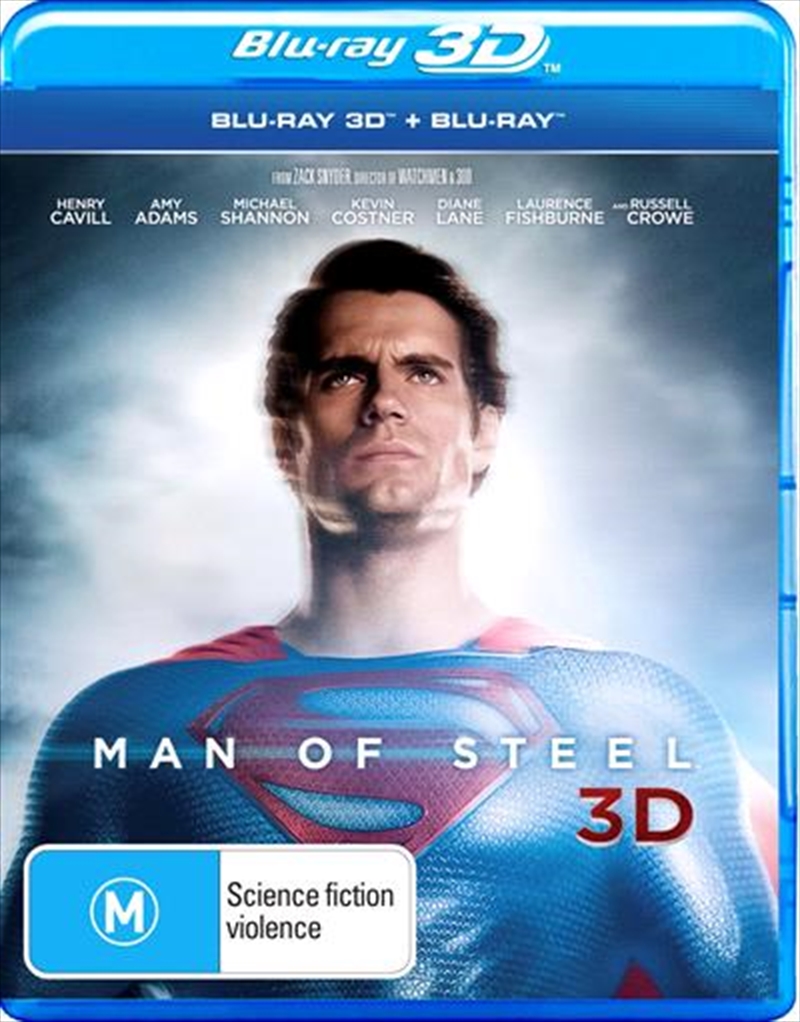 Man Of Steel  3D + 2D Blu-ray/Product Detail/Action