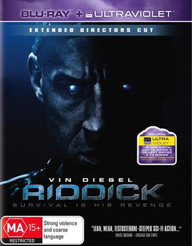 Riddick - Director's Cut Edition  Blu-ray + UV/Product Detail/Sci-Fi