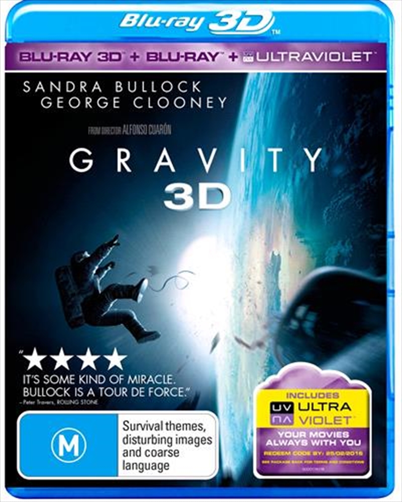 Gravity  3D + 2D Blu-ray + UV/Product Detail/Sci-Fi