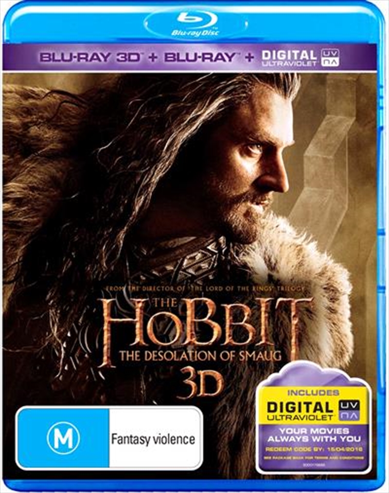 Hobbit - The Desolation of Smaug  3D + 2D Blu-ray + UV/Product Detail/Movies