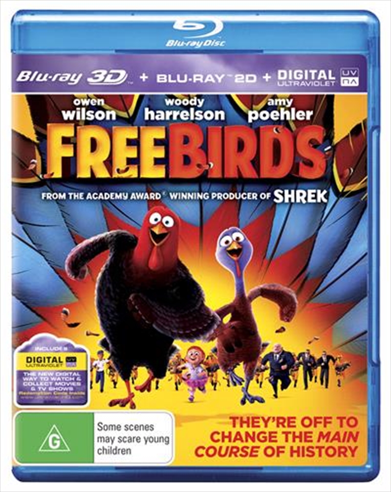 Free Birds  3D + 2D Blu-ray + UV/Product Detail/Animated