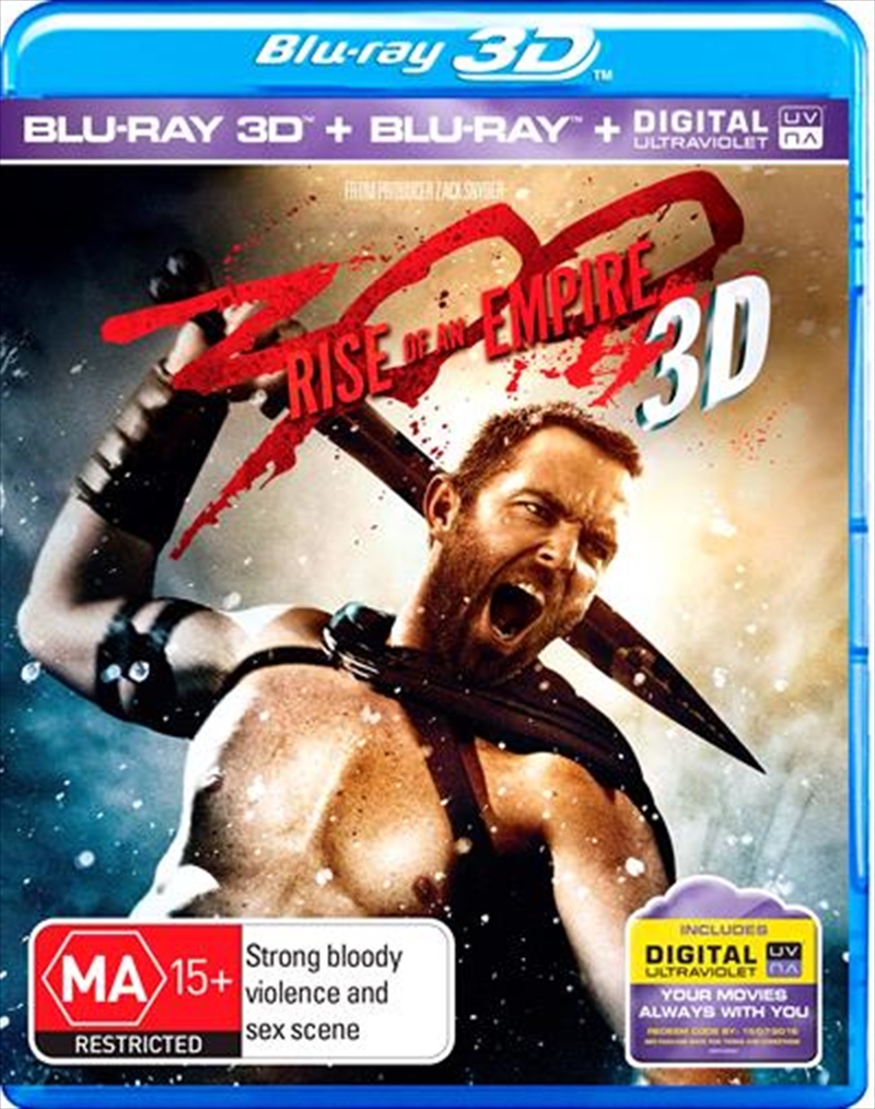 300 - Rise Of An Empire  3D + 2D Blu-ray + UV/Product Detail/Movies