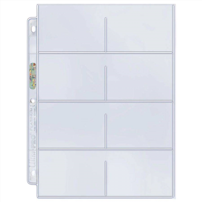 Ultra Pro - 8 Pocket Pages/Product Detail/Card Games
