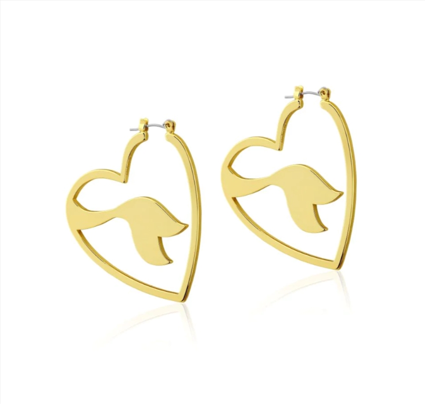 Disney Princess Little Mermaid Ariel Mermaid Tail Hoop Earrings/Product Detail/Jewellery