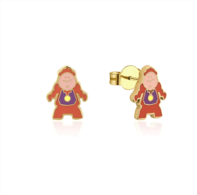 Beauty and the Beast ECC Cogsworth Stud Earrings/Product Detail/Jewellery