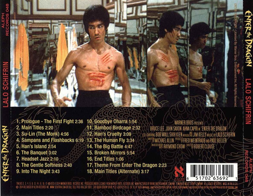 Enter The Dragon/Product Detail/Music