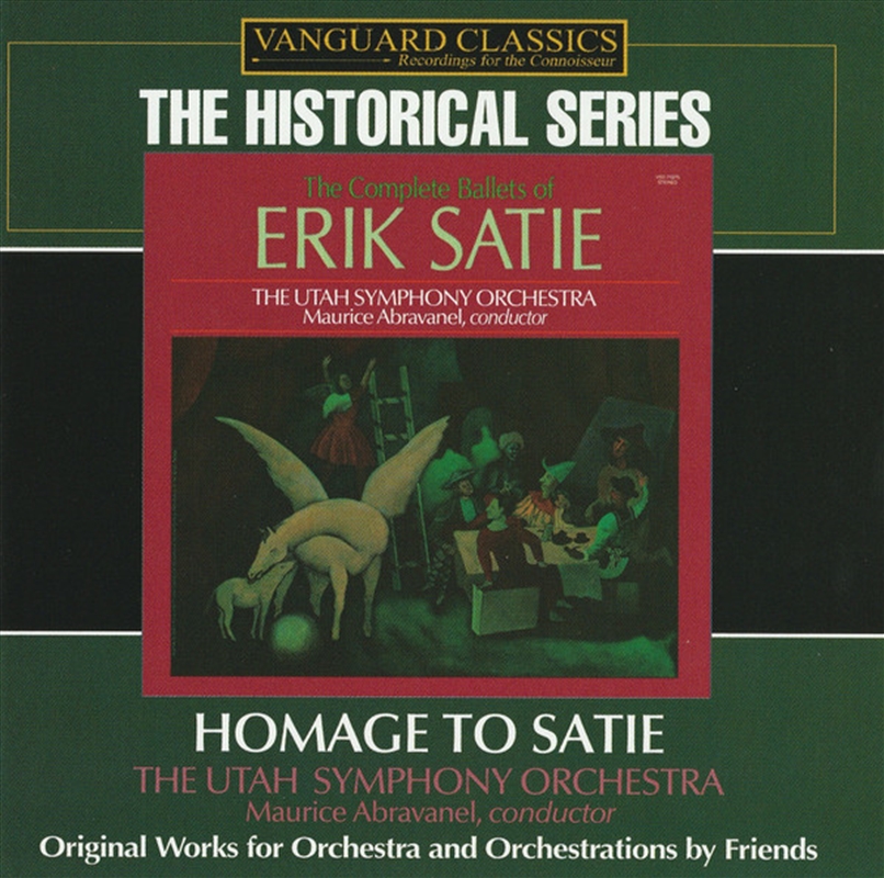 Homage To Satie: 2cd:/Product Detail/Classical