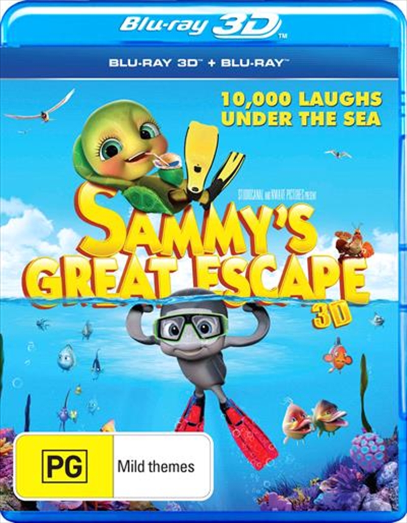 Sammy's Great Escape  3D + 2D Blu-ray/Product Detail/Animated