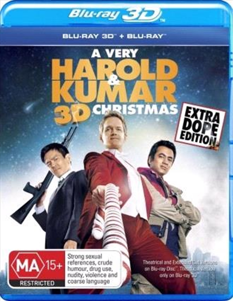 A Very Harold and Kumar Christmas  3D Blu-ray/Product Detail/Comedy