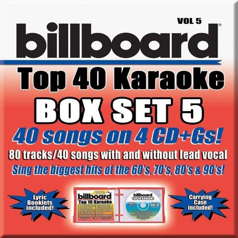 Party Tyme Karaoke - Billboard Top 40 Karaoke 5/Product Detail/Karaoke