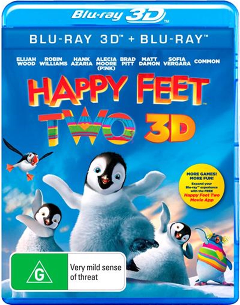Happy Feet Two  3D + 2D Blu-ray/Product Detail/Animated