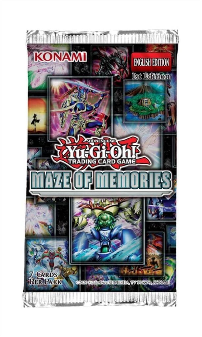 Yu-Gi-Oh TCG Maze Of Memories - 7 x Card Booster/Product Detail/Card Games