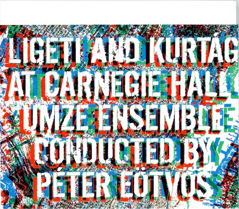 Ligeti & Kurtag At Carnegie Hall/Product Detail/Classical
