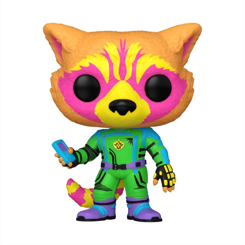 Guardians Of The Galaxy 3 - Rocket US Exclusive Blacklight Pop! Vinyl [RS]/Product Detail/Movies