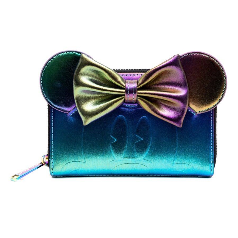 Loungefly Disney - Minnie Mouse Oil Slick Wallet [RS]/Product Detail/Wallets