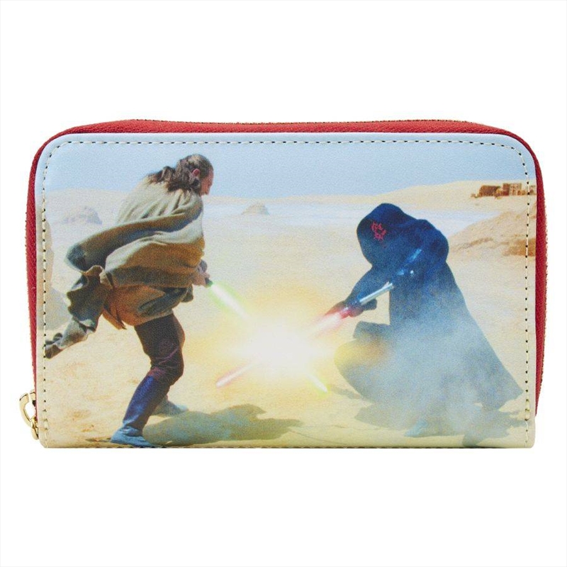Loungefly Star Wars: Episode One - The Phantom Menace - Scenes Zip Purse/Product Detail/Wallets