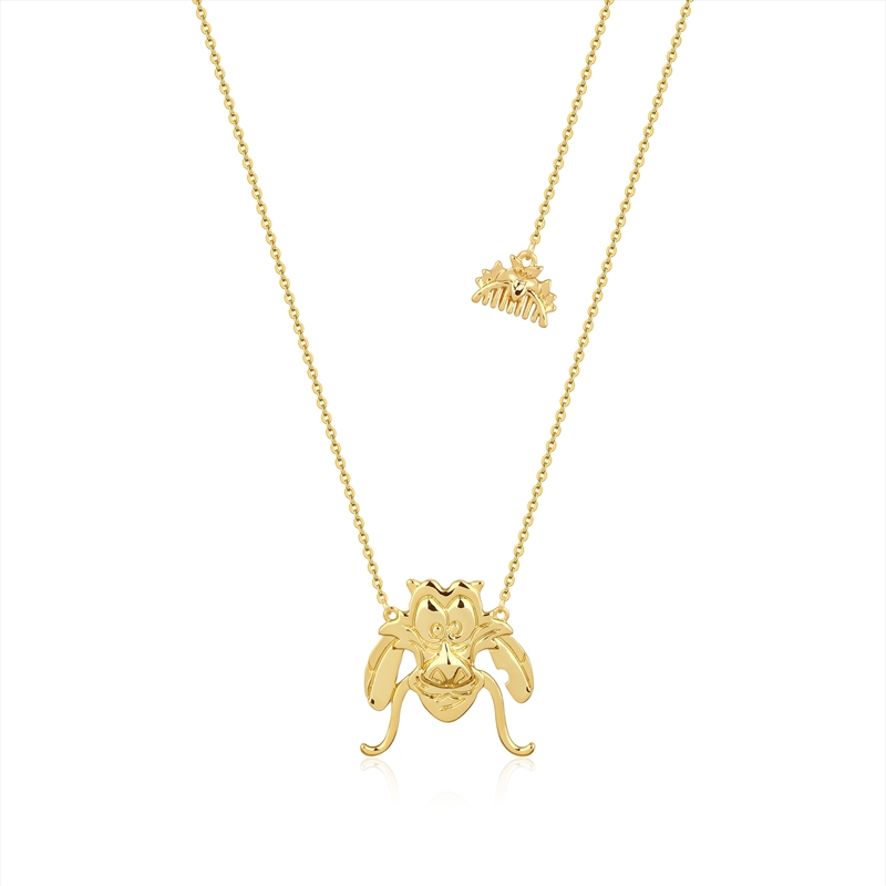 Disney Mulan Mushu Necklace - Gold/Product Detail/Jewellery