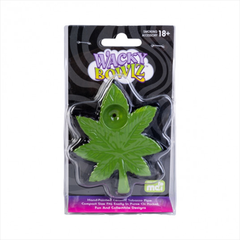 Wacky Bowls Weed Leaf Mini Pipe/Product Detail/Adult
