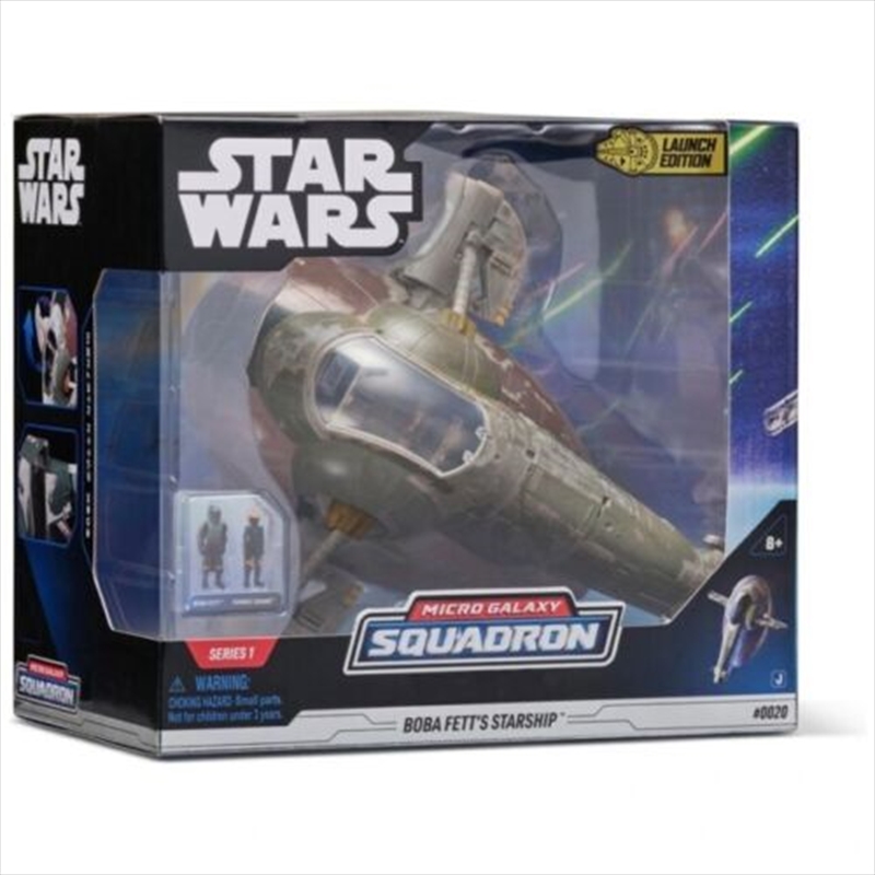 Star Wars Micro Galaxy Squadron - Boba Fett's Starship Action Figure/Product Detail/Figurines
