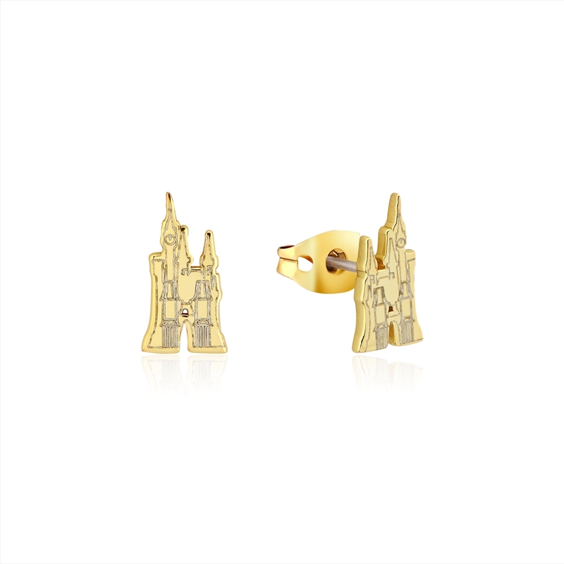 Disney Princess Cinderella Castle Stud Earrings/Product Detail/Jewellery
