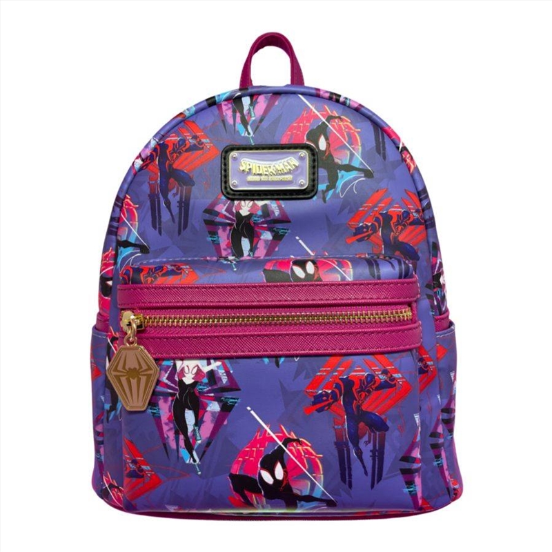 Loungefly Spider-Man: Across the Spider-Verse - Character Print US Exclusive Mini Backpack [RS]/Product Detail/Bags