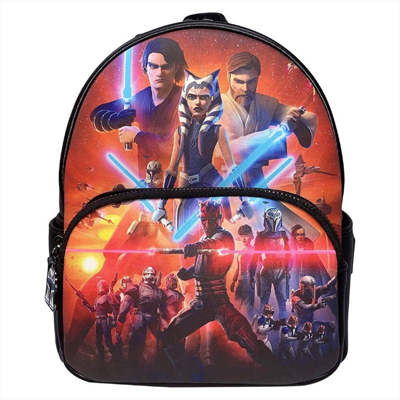 Loungefly Star Wars: The Clone Wars - Lightsaber Glow US Exclusive Mini Backpack [RS]/Product Detail/Bags