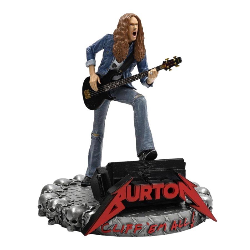 Metallica - Cliff Burton Rock Iconz Statue/Product Detail/Statues