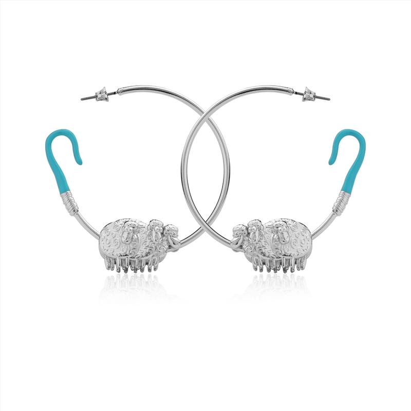 Disney Pixar Toy Story Bo Peep Hoop Earrings - Silver/Product Detail/Jewellery