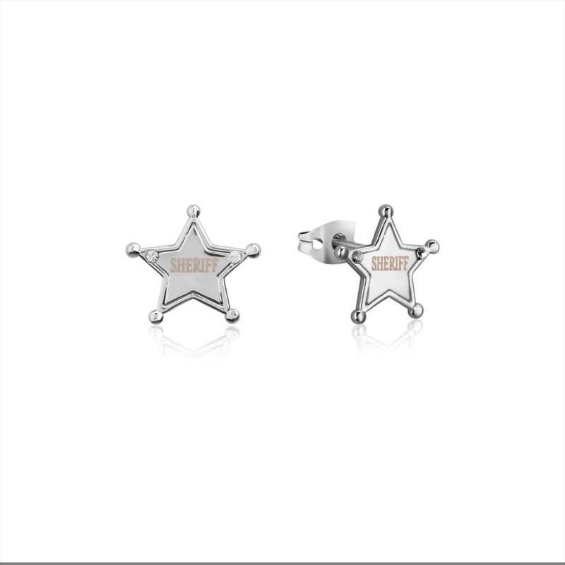 Disney Pixar Toy Story Sheriff Earrings - Silver/Product Detail/Jewellery
