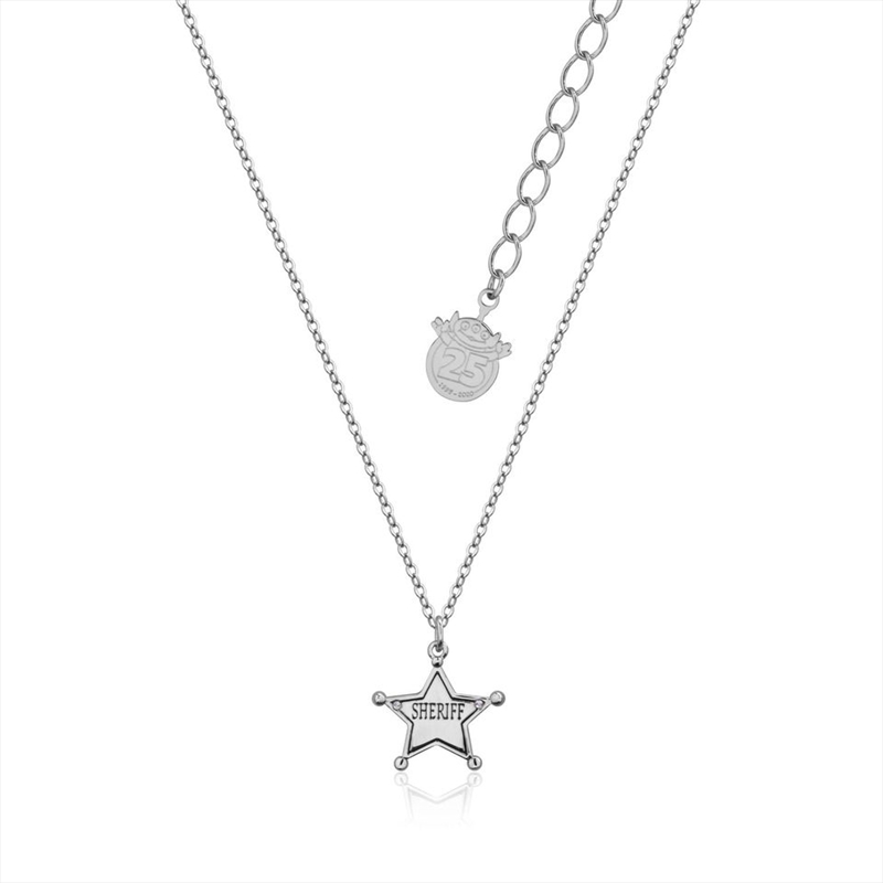 Disney Pixar Toy Story Sheriff Necklace - Silver/Product Detail/Jewellery