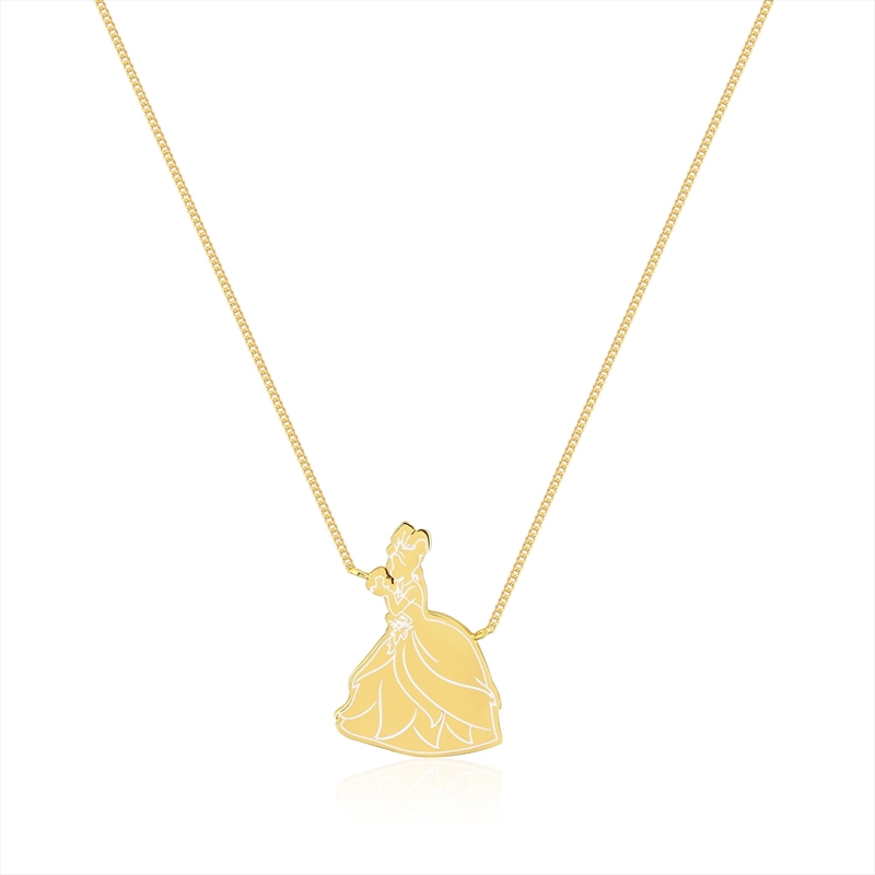 Disney Princess & the Frog Princess Tiana Kissing Frog Necklace - Gold/Product Detail/Jewellery