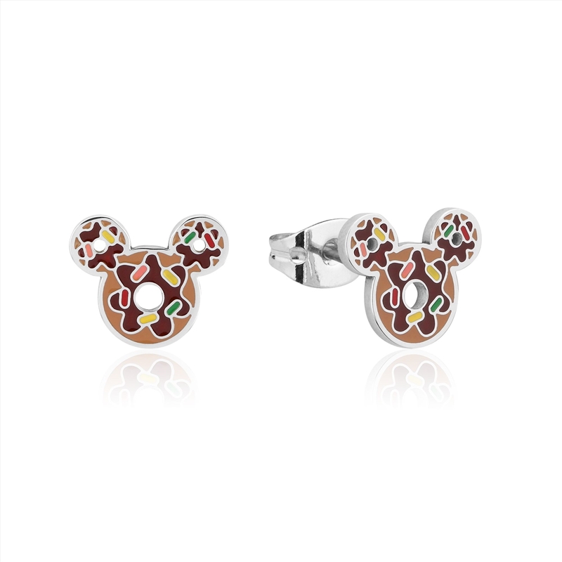 Disney Mickey Mouse Donut Stud Earrings/Product Detail/Jewellery