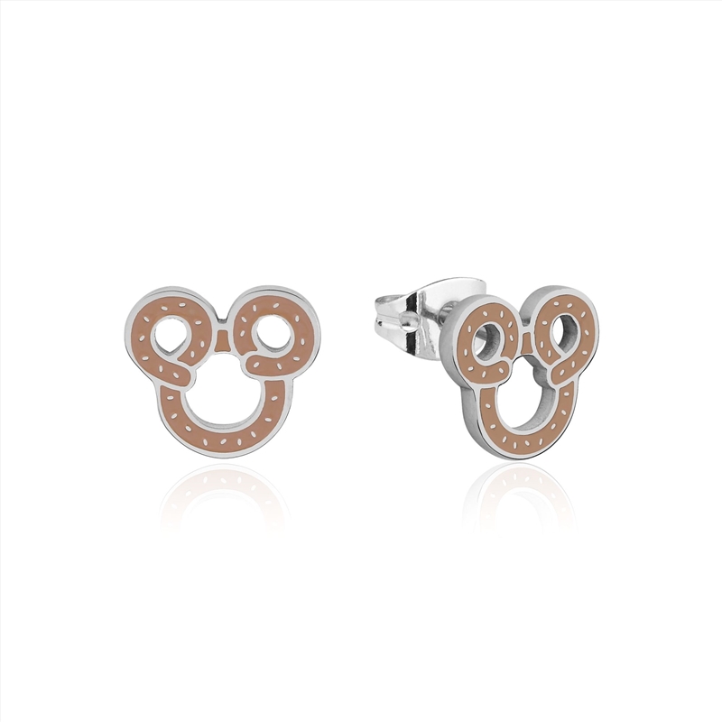 Disney Mickey Mouse Pretzel Stud Earrings/Product Detail/Jewellery