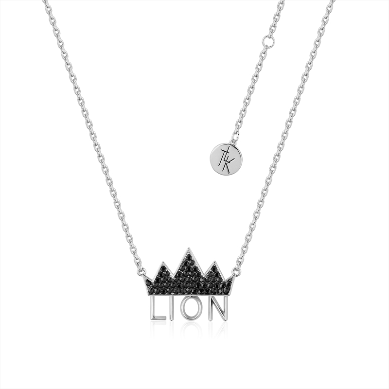 Disney The Lion King Crown Necklace - Silver/Product Detail/Jewellery