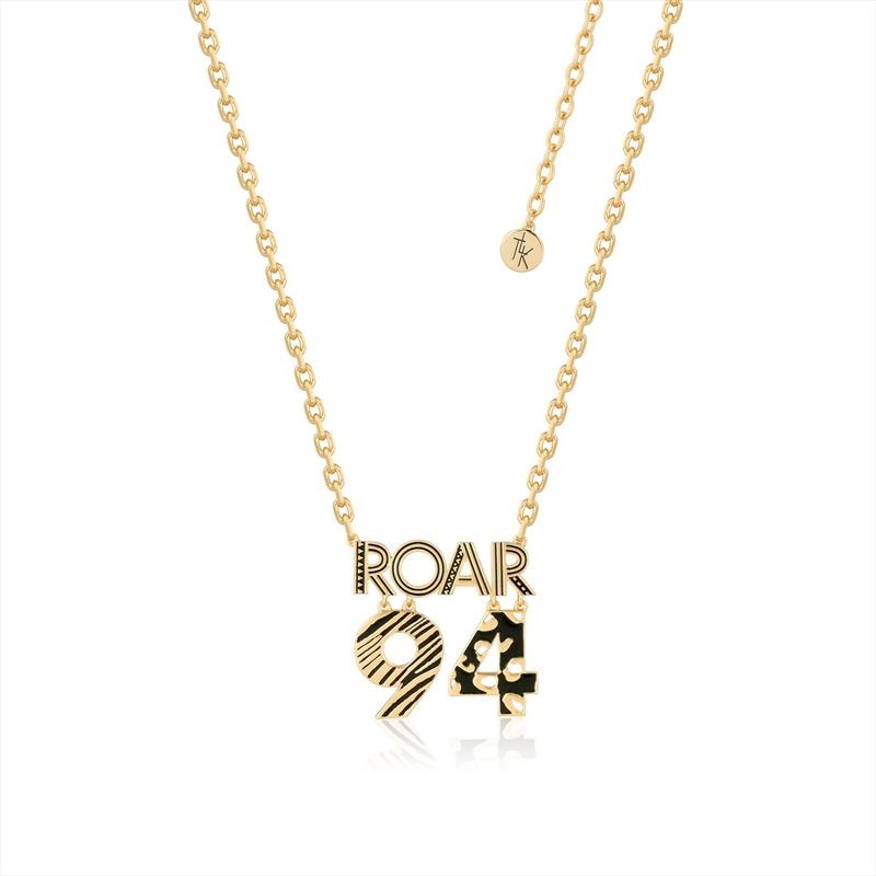 Disney The Lion King Roar 94 Necklace - Gold/Product Detail/Jewellery