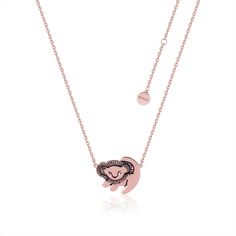 Disney The Lion King Simba Necklace - Rose/Product Detail/Jewellery