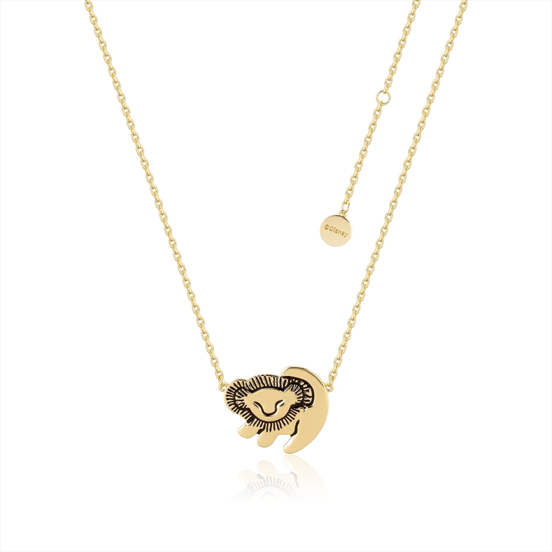 Disney The Lion King Simba Necklace - Gold/Product Detail/Jewellery