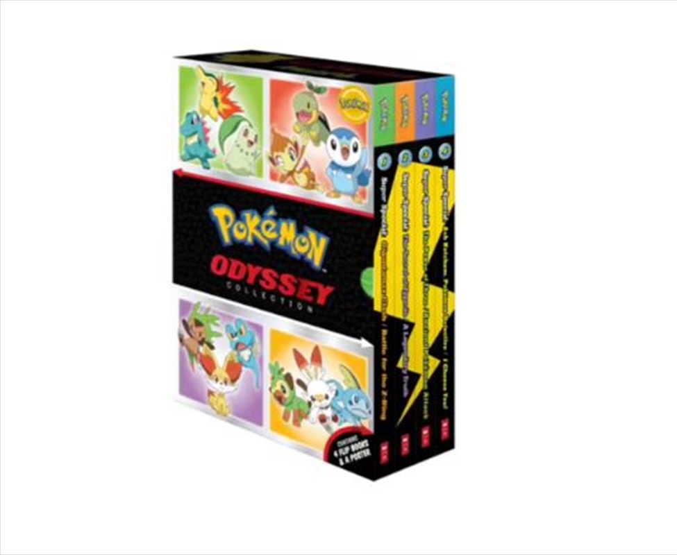 Pokémon Odyssey 4-Book Collection (Super Special Flip Books) 2023/Product Detail/Kids Activity Books