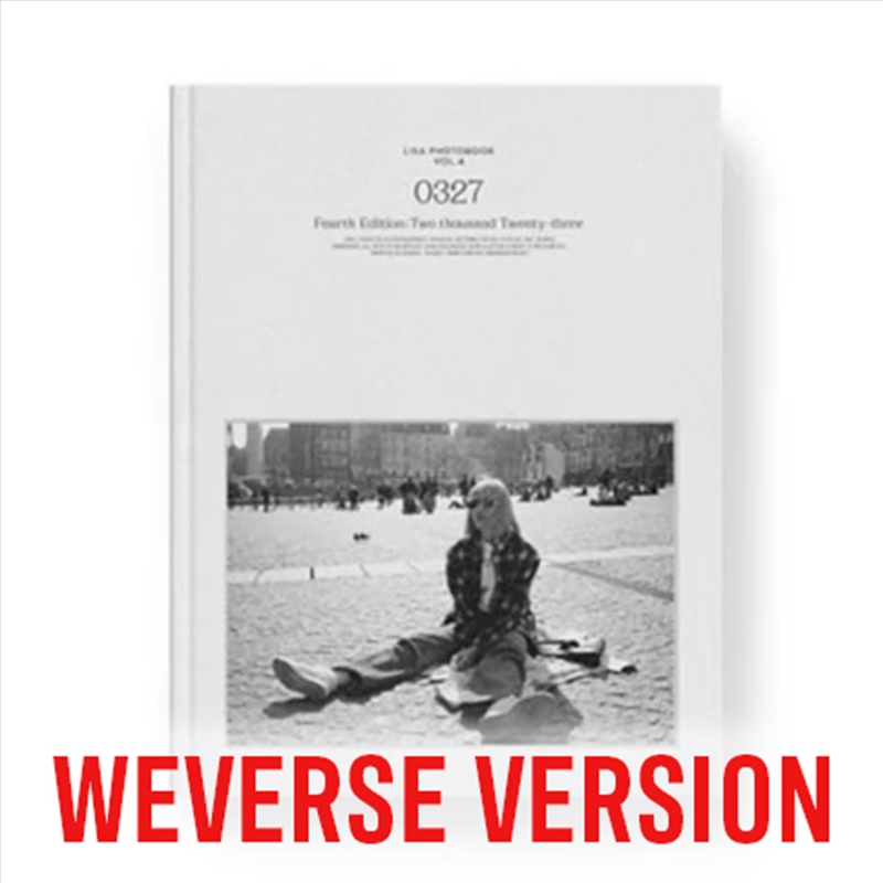 0327 Photobook Vol 4 - WEVERSE GIFT VER./Product Detail/KPOP Merch