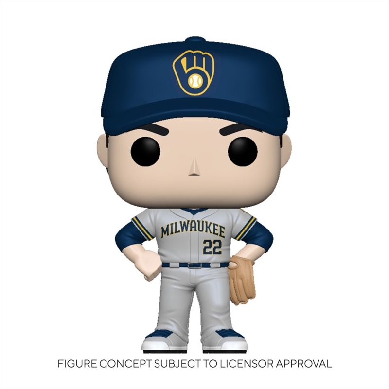 MLB: Brewers - Christian Yelich (Road) Pop! Vinyl/Product Detail/Sport