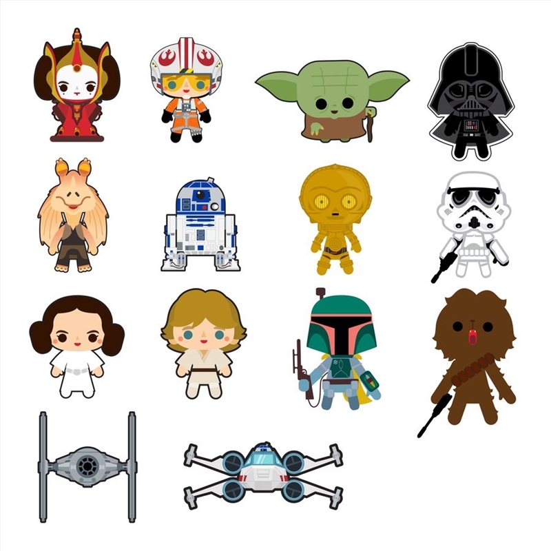 Loungefly Star Wars - Chibi Patches Assortment (SENT AT RANDOM)/Product Detail/Buttons & Pins