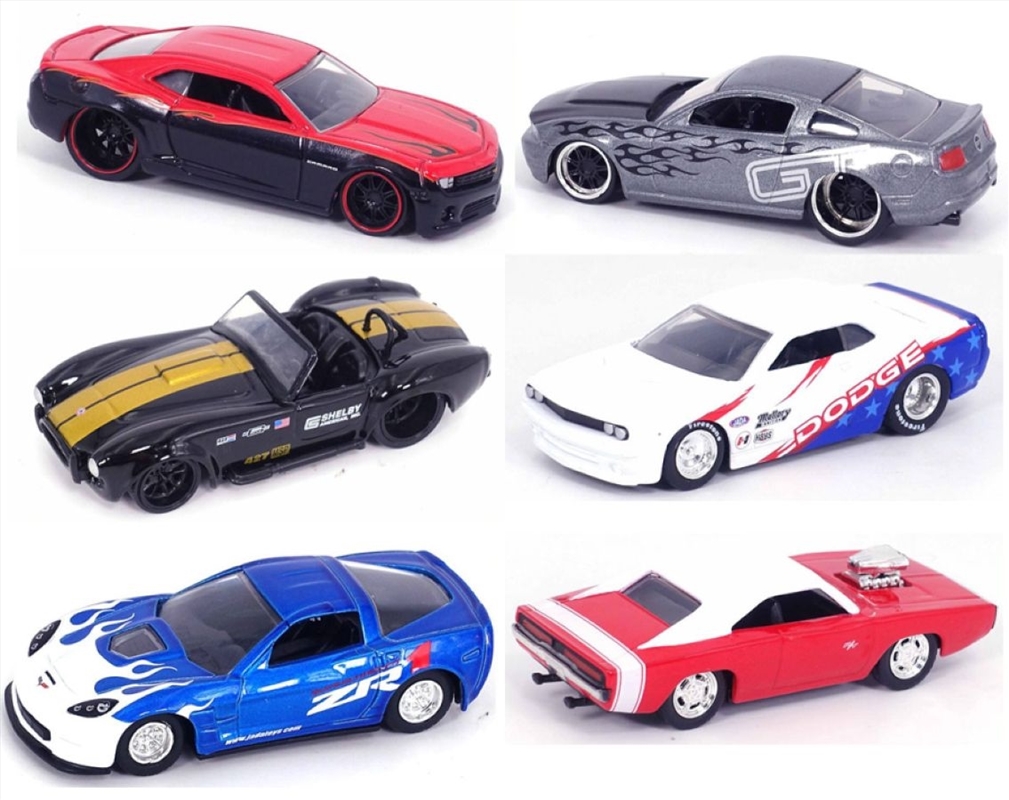 Big Time Muscle - 1:64 Scale Diecast Vehicle Assortment A  (SENT AT RANDOM)/Product Detail/Figurines