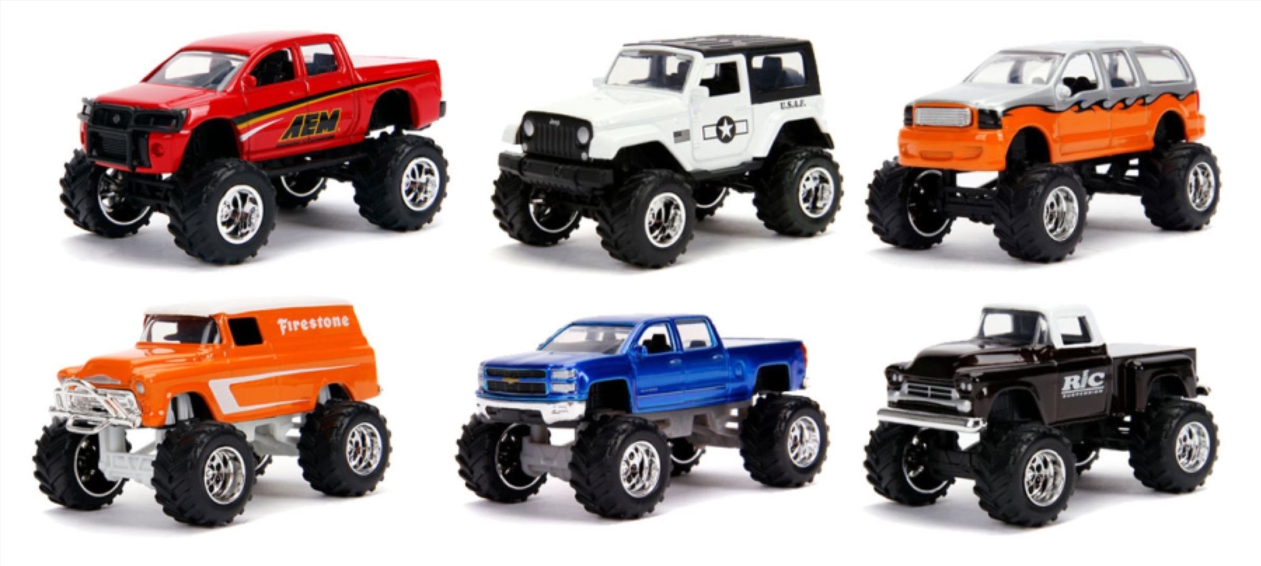 Just Trucks - 1:64 Scale Diecast Vehicle Assortment B  (SENT AT RANDOM)/Product Detail/Figurines